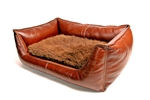 Leather Bed Floor Model