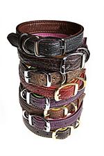 Bison Leather Collars & Leads