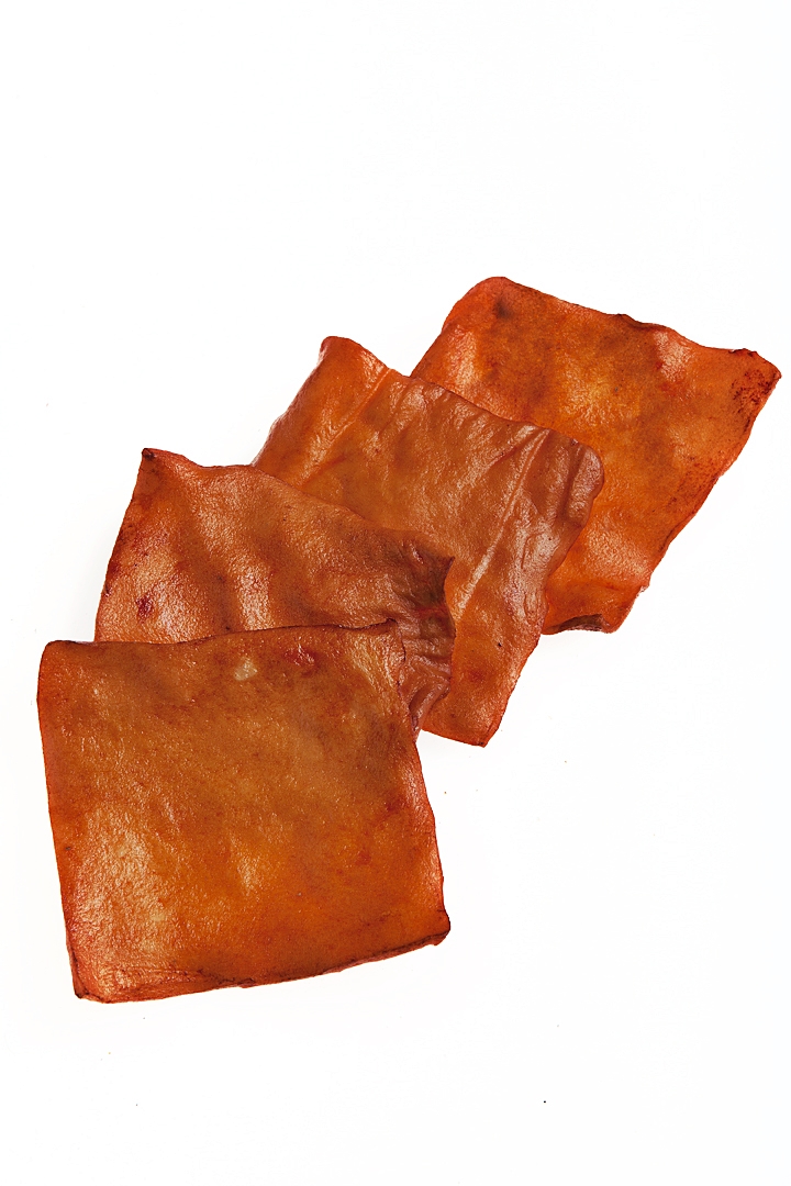 3oz Chicken Flavored Buffalo Rawhide Chips from Tasman's Natural Pet Co.